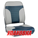 Кресло мягкое складное Marine Rocket, обивка винил, цвет серый/синий (упаковка из 4 шт.) MR18038_pkg_4