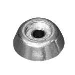 Цинковый анод Tecnoseal 01081 Ø45x15мм конический для подруливающего устройства Lewmar 185TT