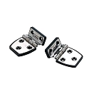 Купить Seachoice 50-34471 Смещенный короткий боковой шарнир Серебристый Black / Chrome 57.15 x 38.1 mm 7ft.ru в интернет магазине Семь Футов