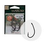 Maruto 43010006 8714BD CARP Крючки С Одним Глазком Бесцветный Black Nickel 6