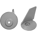 Martyr anodes CM348-60217-0M Tohatsu CM348-60217-0M Анод Серебристый