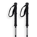 Arva LKFUJIV3-03-Black Red трости Fuji 3 parts powerlock + long grip Бесцветный Black Red 105-135 cm