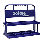Softee 24131.028.161 Складная сумка-переноска для 6 Бутылки Голубой Blue