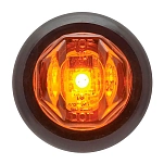Fultyme rv 590-1163 Мини-маркерный огонь Золотистый Amber 18.79 x 18.79 x 22.86 mm