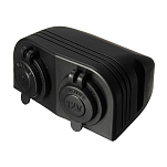 Двойной накладной модуль Skipper прикуриватель 12V и прикуриватель 12V SK-DS6-1021/1021