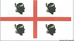Флаг Сардинии из полиэфирного флагдука 20 х 30 см, Osculati 35.443.01