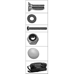 Kvh nrr-2456-nrr Tracphone V3IP Set Multicolor 40x20x20