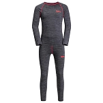 Jack wolfskin 1610461-1010-140 Набор базовых слоев Merino Night Blue 20x15x12 10-11 Years