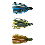 Strike king TGSLR12-8 Tour Grade Tung Slither Rig Болтун Многоцветный Texas Craw