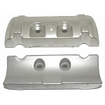 Tecnoseal 2626331 Verado 200-225-250-275 Цинковая пластина Анод  Silver 128 x 43 x 21 mm 