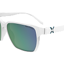 Спортивные очки HILX Rebel Shiny Solid White / Green Mirror Polarized Lens, hrb05204-rbpgn4