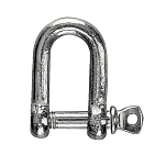 Barton marine 55169-UNIT Прямой оцинкованный шакл 2 Единицы 5 mm