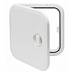 Can-sb 2522449 Проходной квадратный люк с 1 замком White 8x38x38 374 x 374 mm