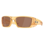 Oakley OO9096-N160-60 Солнцезащитные очки Fuel cell Золотистый Matte Trans Lt Curry Prizm Tungsten/CAT3