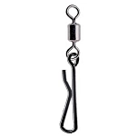 Expert predator 48120 Вертлюжок с застежкой Knotless Connector Серебристый Grey 8