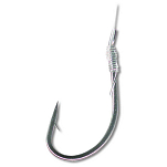 Quantum fishing 4734010 Crypton Allround 0.200 Mm Связанные Крючки Серебристый Black Nickel 10 