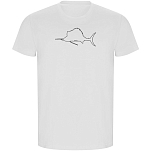 Kruskis CA66900501K032 Футболка с коротким рукавом Sailfish ECO Белая White 2XL