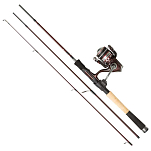 Abu garcia 1530833 Tormentor Spinning 2 Sections Черный  2.44 m 