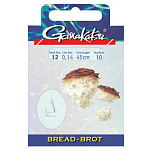 Gamakatsu 140124-01400-00012-00 Booklet Bread 2210G Палатка Крюк 0.120 Mm 45 см Золотистый Gold 14 