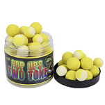 Pro elite baits C8433844 Two Tone Ананас от Scopex 200ml Поп UPS Желтый 14-20 mm 