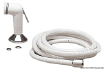 Душевая лейка Utility в форме телефонной трубки с ПВХ шлангом 2,5 м, Osculati 15.256.00