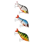 Mikado PWMS-7-HP Swimbait MFT Slow Sinking 16g 70 mm  Hot Perch