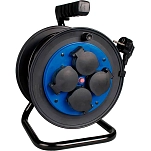 Solera 20021 Катушка кабеля 4 вилки 25 m Черный Bllack / Blue  Techinn