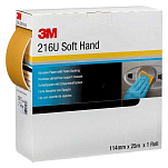 3M PN50335 P320 25 m Наждачная бумага с поддержкой пены  Light Brown 114 mm