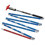 Arva SOSKI240V2 Probe Ski Trip 240 Зонд Золотистый  Blue / Red / Black 240 cm