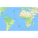 C-map M-AF-Y210-MS Reveal-West Africa Визитная Карточка  Multicolour