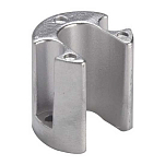 Tecnoseal 2626320A Bravo I-II-III Анод из алюминиевого воротника Серебристый Silver