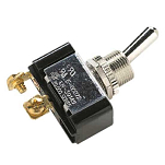 Seachoice 50-12151 Toggle Switch 2 Terminal Серебристый Black