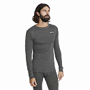 Купить Craft CO1911546-680200-XL Базовый слой с длинным рукавом Core Wool Merino Серый Juniper / Melange XL 7ft.ru в интернет магазине Семь Футов