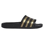 adidas eg1758/11 Шлёпанцы Adilette Aqua Core Black / Gold Metal / Core Black 32x20x10 EU 46
