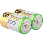 Gp batteries 38419 Супер щелочной 1.5V D Mono LR20 Аккумуляторы Белая White