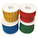 Купить Cavalieri 0801303G 80130 20 m Плетеная накидка из полиэстера с высокой прочностью Yellow 3 mm  7ft.ru в интернет магазине Семь Футов