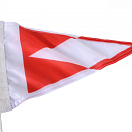 CLUB BURGEES BEMQZ Club Burgee для Wassersportverein Niederviehland (зарегистрированная в Германии ассоциация)