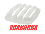 Решетка воздухозаборника 86х86х15 мм, белый (упаковка из 100 шт.) Youthful 15201W_pkg_100