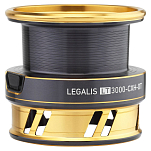 Daiwa Q418201 Legalis 17 LT Запасная Шпуля Желтый Black 4000-CXHOT