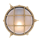 Купить Светильник переборочный водонепроницаемый Foresti & Suardi 2030.LS E27 220/240 В 52 Вт пескоструйная обработка стекла 7ft.ru в интернет магазине Семь Футов