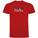 Kruskis CA65500460K034 Футболка с коротким рукавом Fishing Fever Красный Red XL