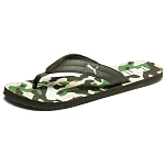 Puma 372283-01-6 Шлёпанцы Cozy Rebel Camo Forest Night / Whisper White 32x20x10 EU 39