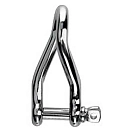 Купить Plastimo 29763 Forged Shackle Twisted Carabiner  Stainless Steel 6 mm (2 pcs) 7ft.ru в интернет магазине Семь Футов