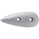 Купить Martyr anodes DUPLI-194-CMT20 Tear Drop Анод корпуса Серый Grey 31.75 mm  7ft.ru в интернет магазине Семь Футов