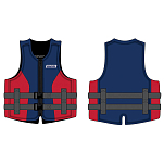 Seachoice 50-99502 Evoprene PFD Спасательный жилет Голубой Blue / Red 2XL-3XL 