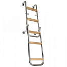 Складная лестница для купания KAPPA из нержавеющей стали / 5 ступеней