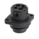 PHILIPPI 4-Pin Flange Plug / series 692 32393-bvs