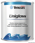 Эмаль белая Veneziani Unigloss 13,8 м2/л 0,5 л, Osculati 65.005.01BI