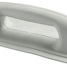 Handle/cleat 284x116 mm grey RAL 7035, 66.070.28