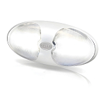 Лампа светодиодная Hella Marine DuraLED 2JA 980 704-001 12/24В 2,5Вт 140x65x32мм кабель 500мм IP67 с переключателем Вкл/Выкл в белом корпусе из прочного нейлона